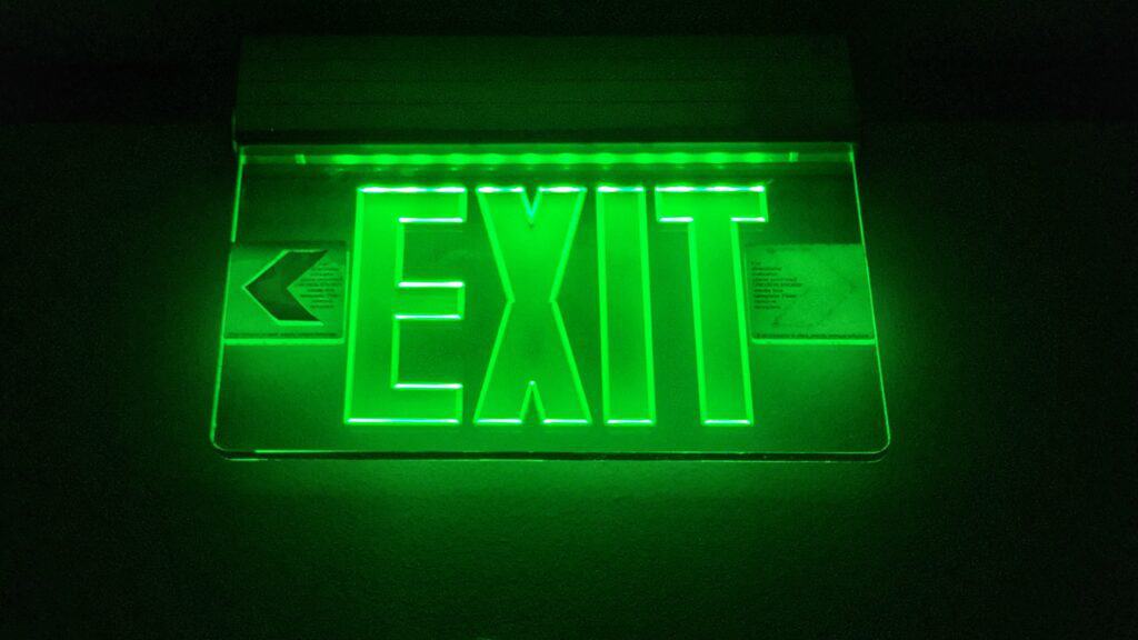Concept of exit rate